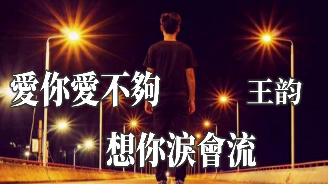 🎵 [ 愛你愛不夠想你淚會流 ] 🎵  演唱 : 王韵