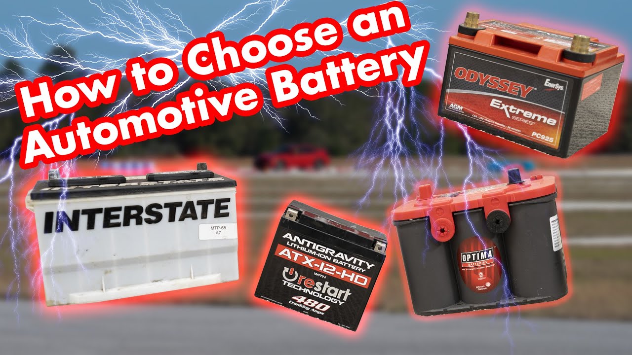 How to Choose The Right Car Battery