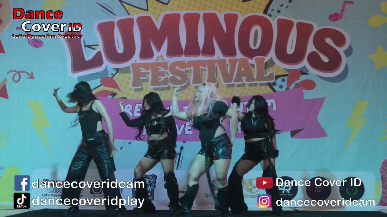 aenemies Dance Cover aespa at LUMINOUS FESTIVAL 2025 Depok Town Square 100825