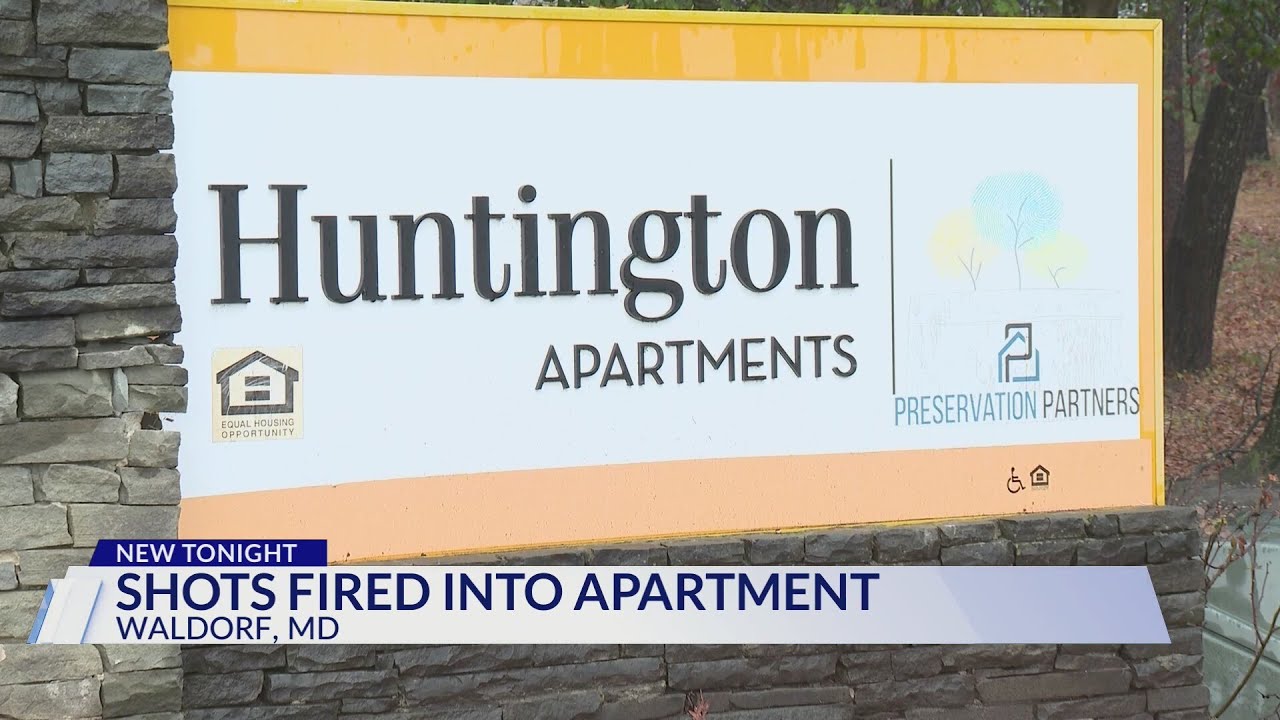 Investigation underway after &lsquo;several rounds&rsquo; fired into Waldorf apartment, Charles County Sheriff&rsquo;s