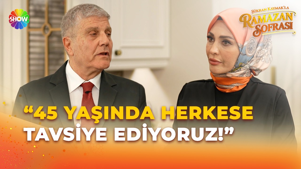 Endoskopi ve kolonoskopi ne zaman yapılmalı? | Şükran Kaymak'la Ramazan Sofrası 27. Bölüm