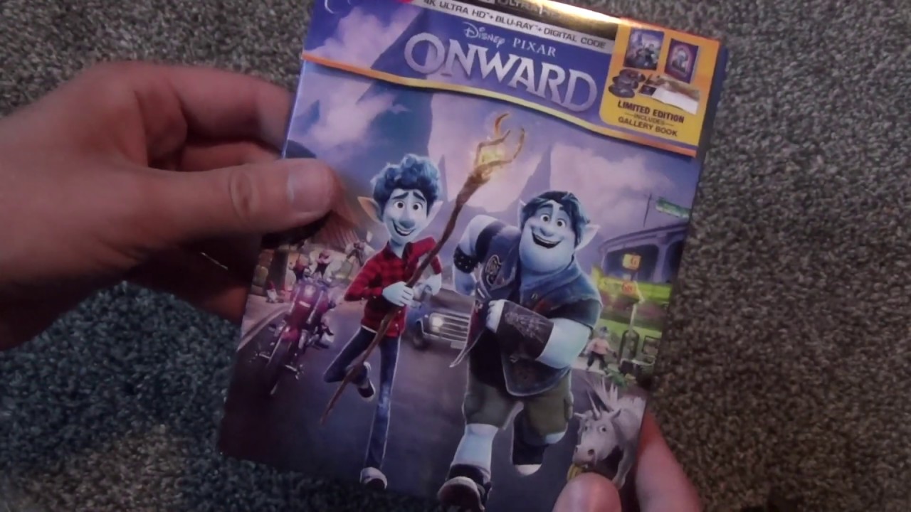 Эксклюзивная распаковка фильма Disney/Pixar «Вперёд 4K Ultra HD Blu-Ray Target»