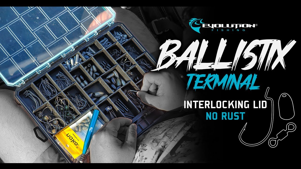SUPERIOR HOOK & WEIGHT STORAGE - Evolution Fishing Ballistix Terminal Tray