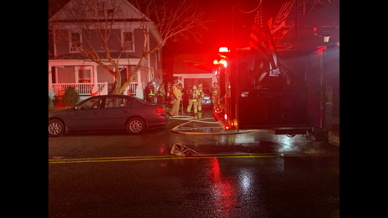 Garage Fire On Race Street!! Dover, Ohio