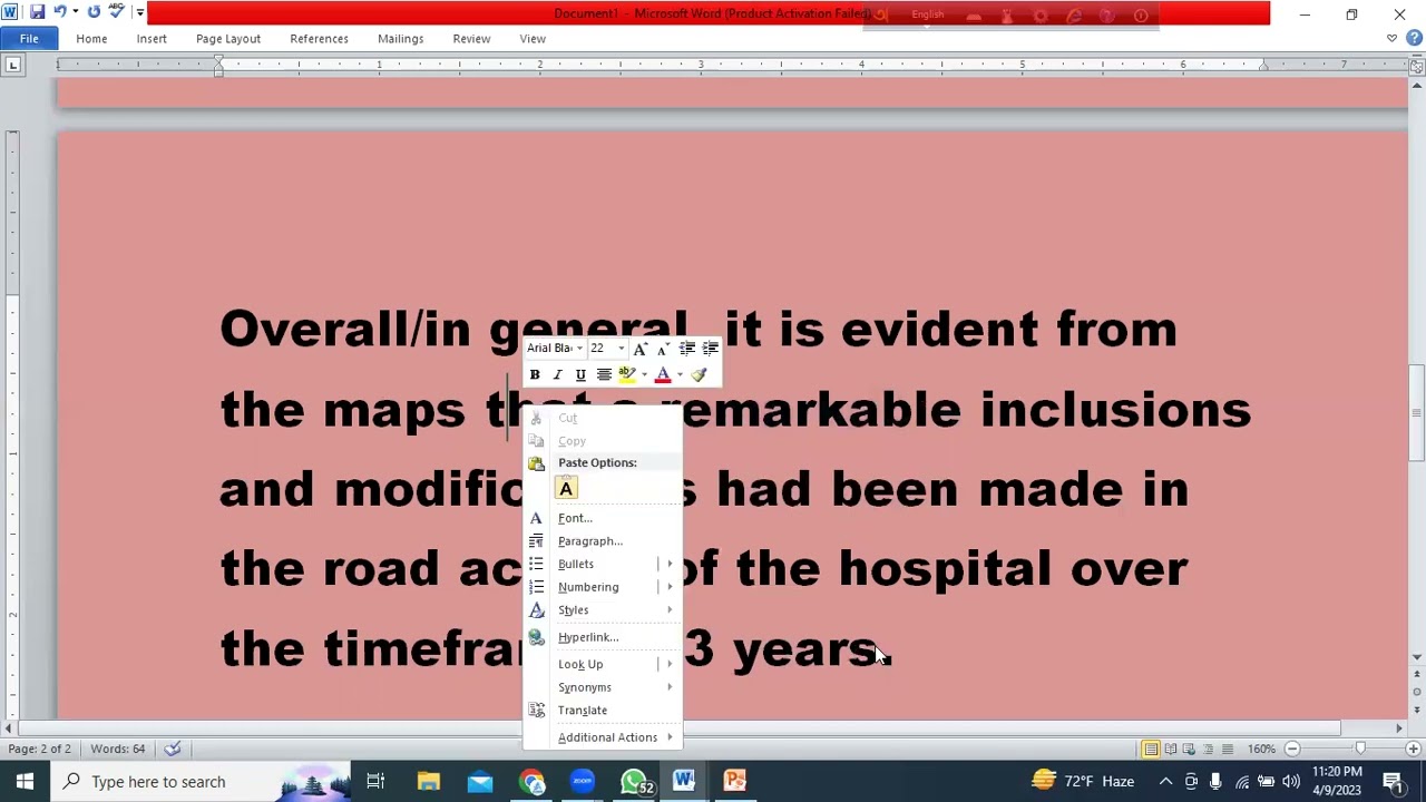 IELTS Writing Task 1- Map Full Class