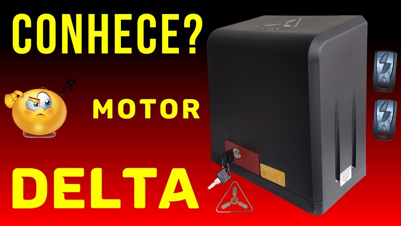 Como é o Motor DELTA MOVE FLEX 300 Para Portão de Correr Lançamento