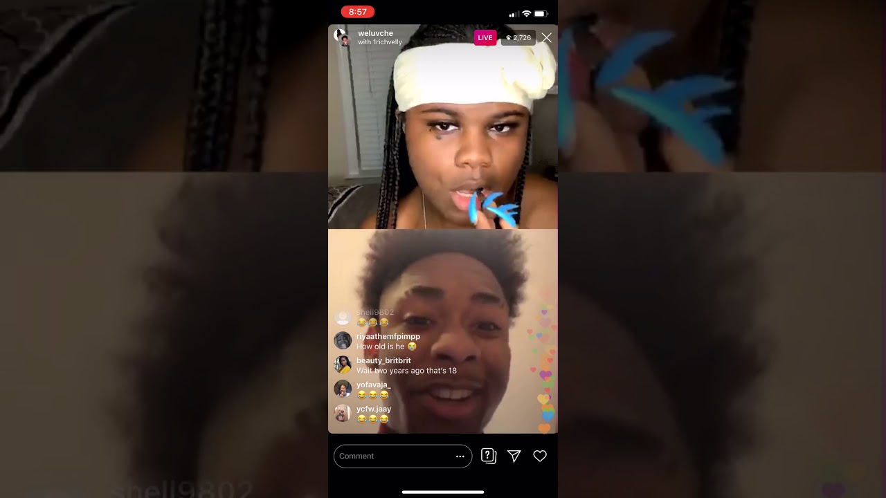 Weluvche instagram live ❤️| Che talks to the fans 😏😌