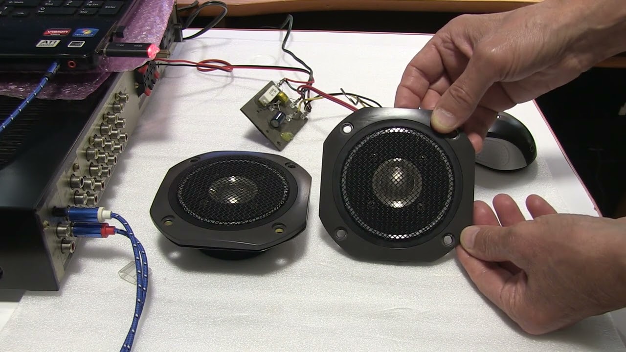 Проверка динамиков DAITONE DH-2546BM