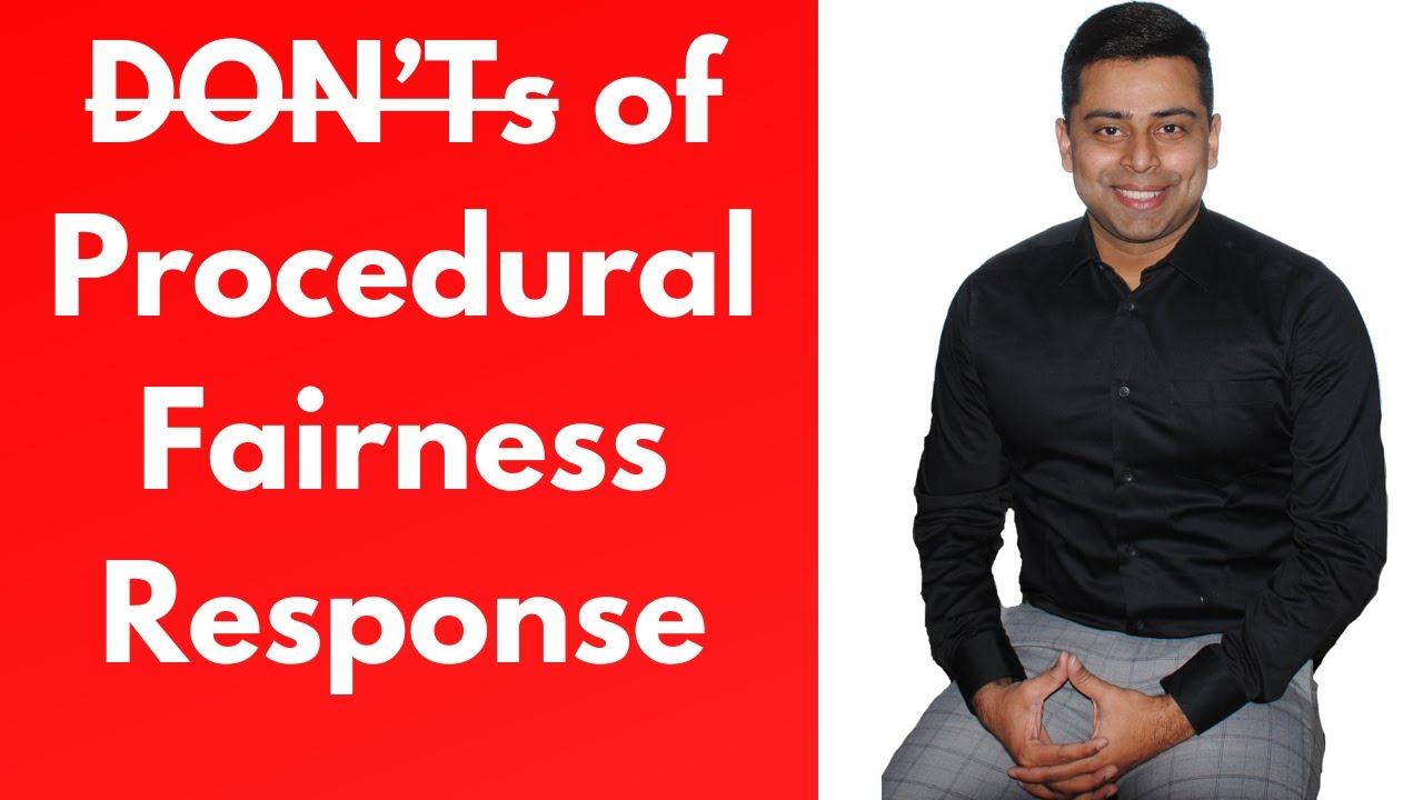 What NOT to do while drafting a response to Procedural Fairness Letter | Niladri Mukherjee RCIC