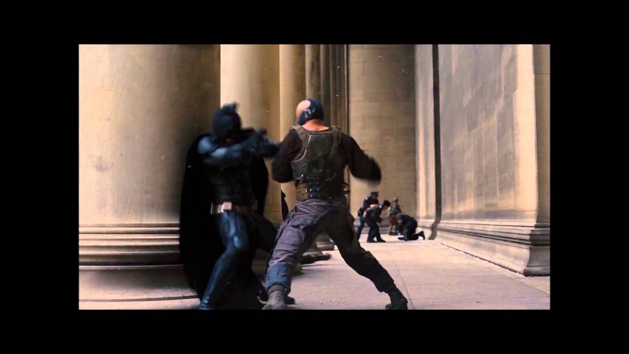 Batman Breaks Banes Mask