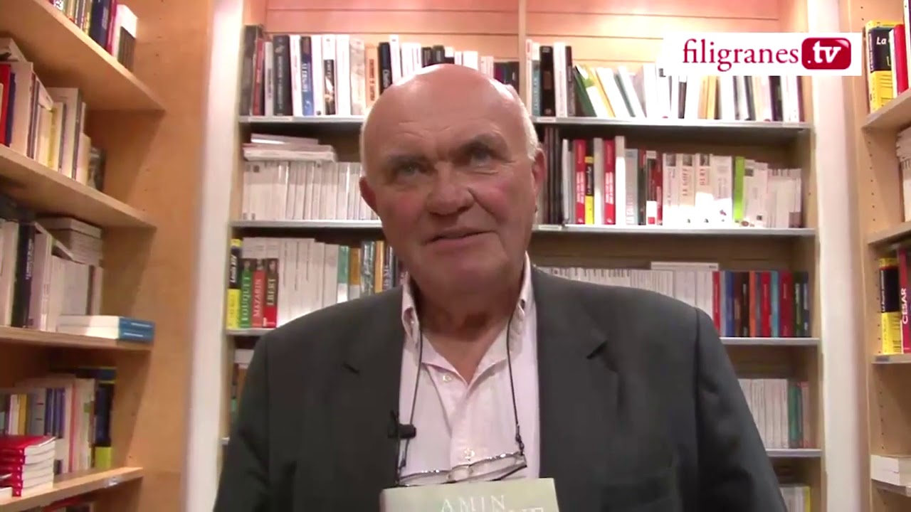 Pierre Hazette pr&eacute;sente Amin Maalouf, 
