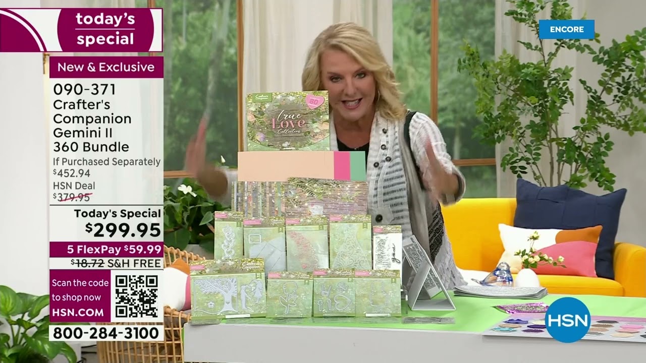 HSN | National Craft Month - Crafter's Companion 03.28.2023 - 02 AM