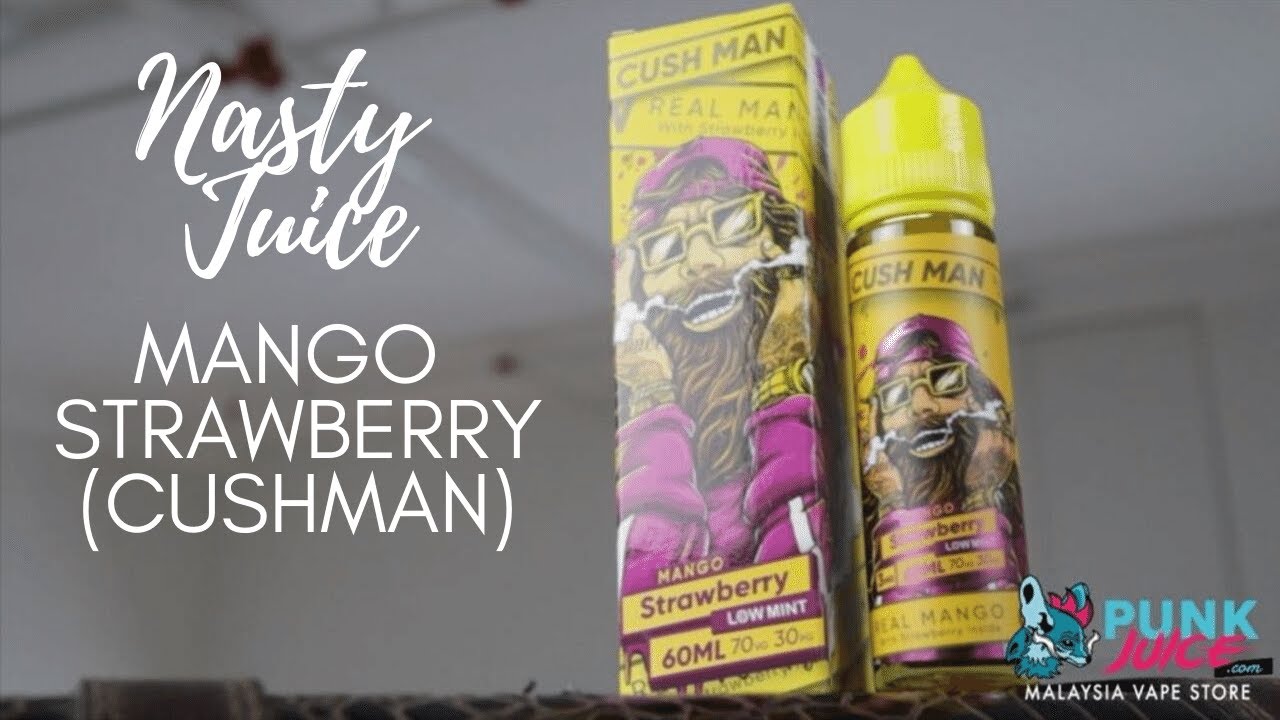 Nasty Juice Mango Strawberry (Cushman) [ Sweet Malaysian Mango twisted with strawberries] Clever?