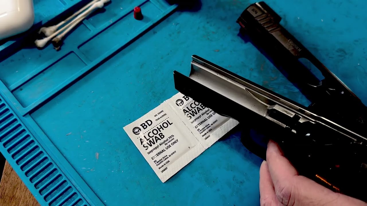 Tungsten disulfide powder - how to apply to firearms as a lubricant 