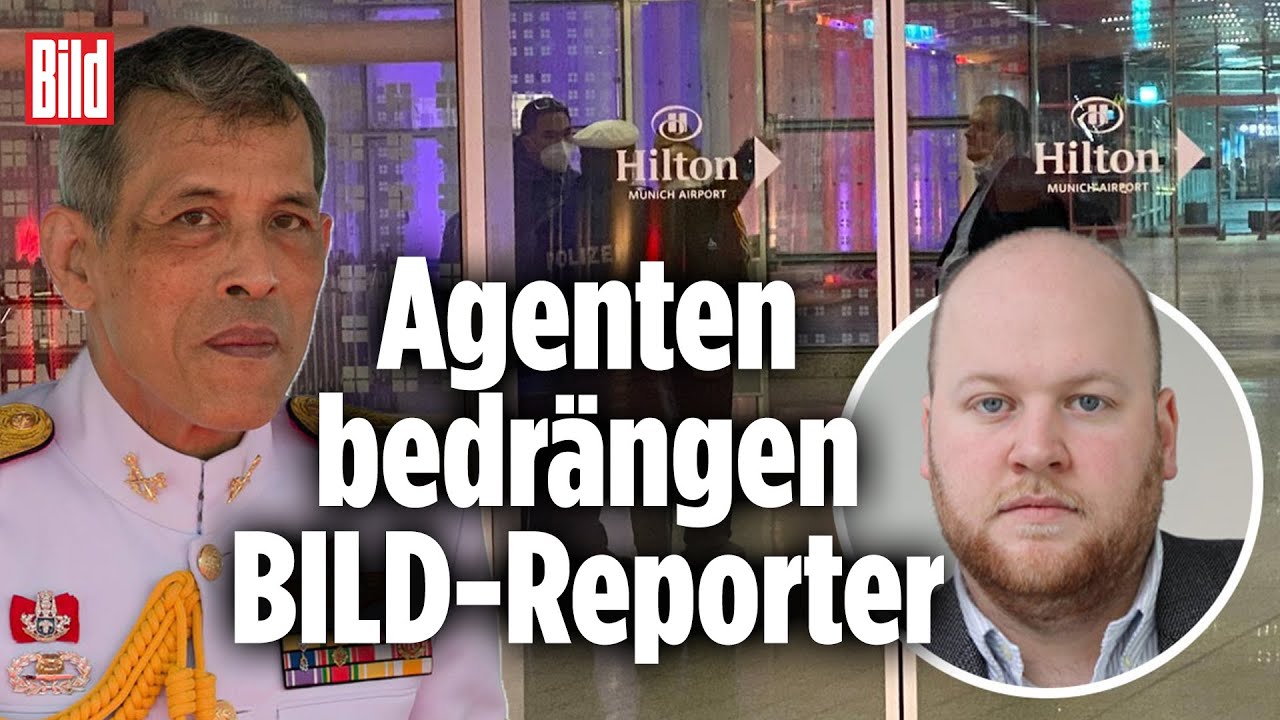 Polizei rettet BILD-Reporter vor Agenten des Thai-Königs