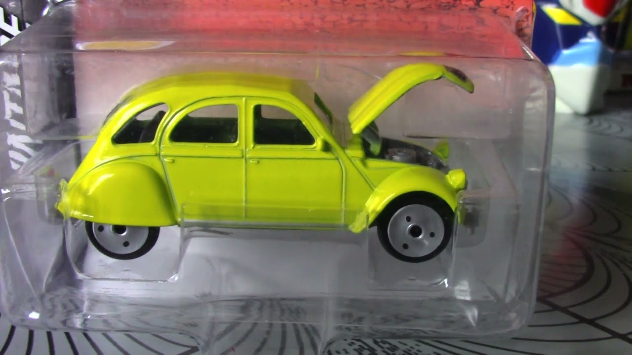 MAJORETTE 2 CV JAUNE
