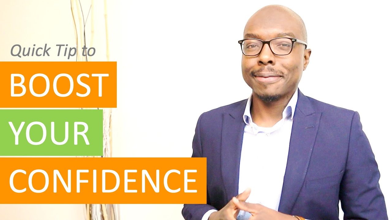 Quick Tip to Boost Your Confidence (before a presentation or interview)