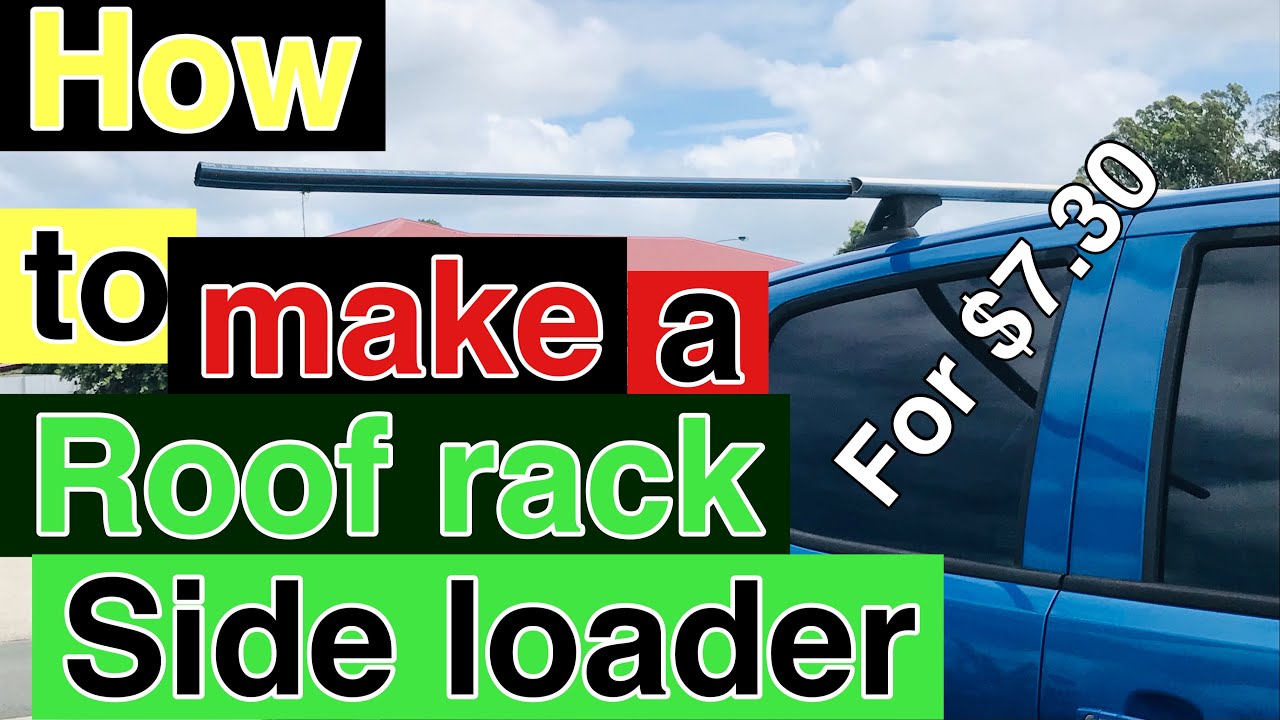 DIY Roof Rack Side Loader for $7.30 - Easy and Affordable!
