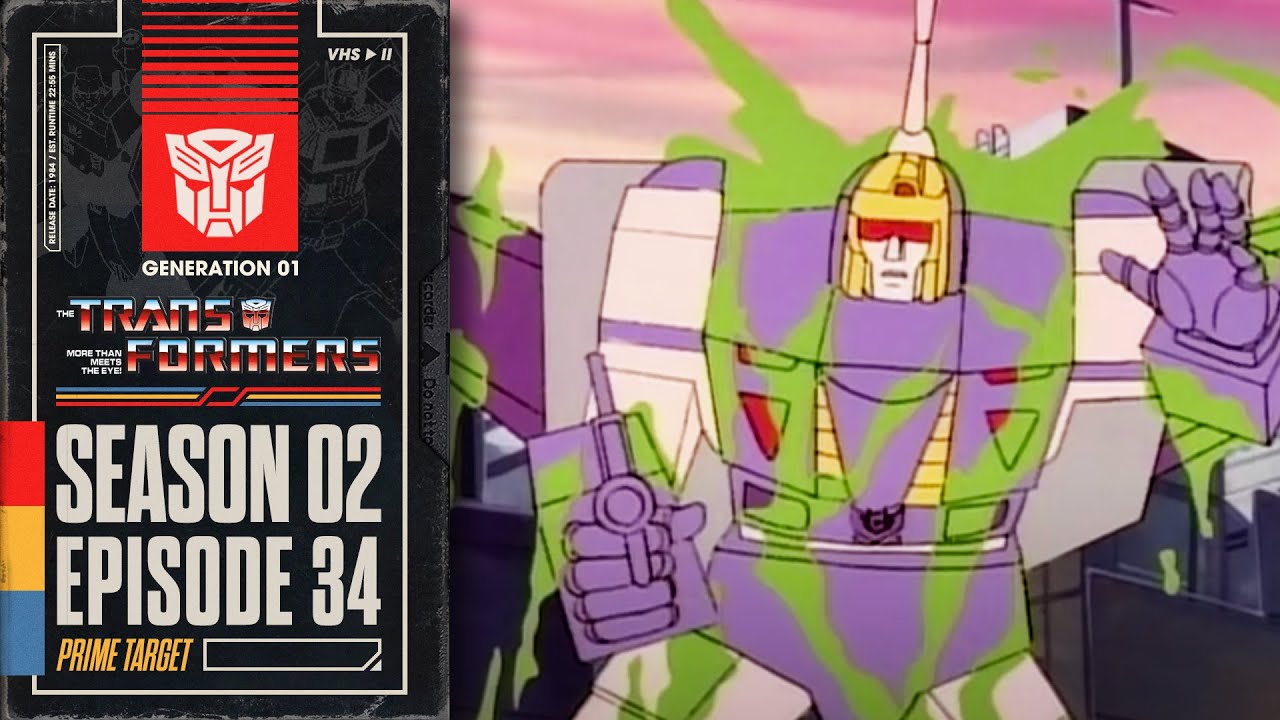 Prime Target | Трансформеры: Поколение 1 | Сезон 2 | E34 | Hasbro Pulse