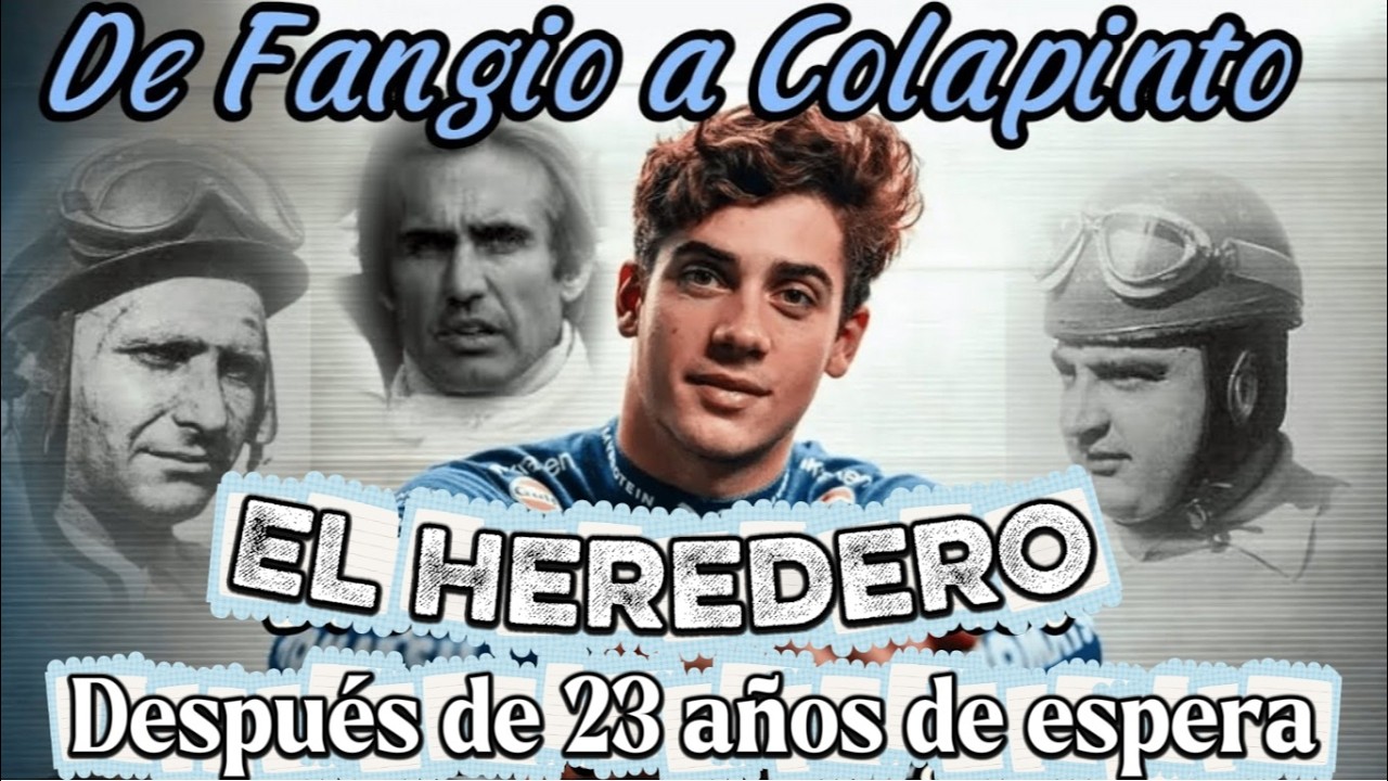 De Fangio a Colapinto.Breve historia del automovilismo argentino #colapinto #franco#argentina