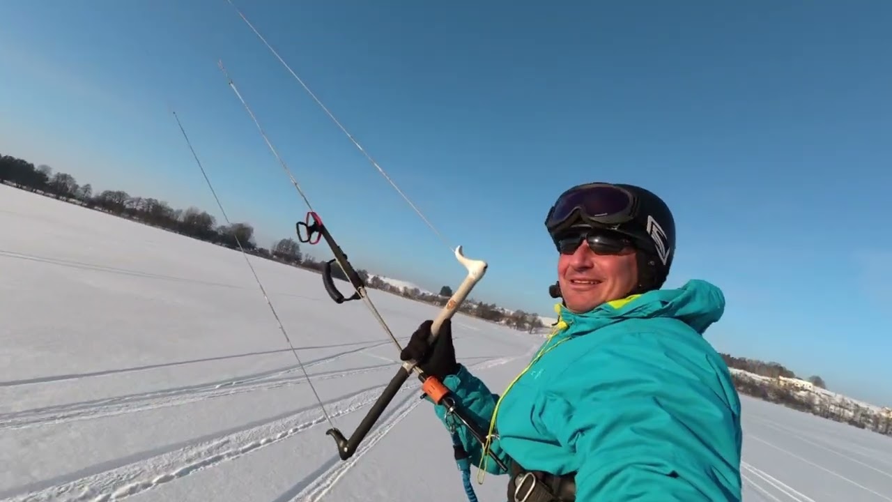 Snowkite, Wulpińskie. 28 stycznia 2026