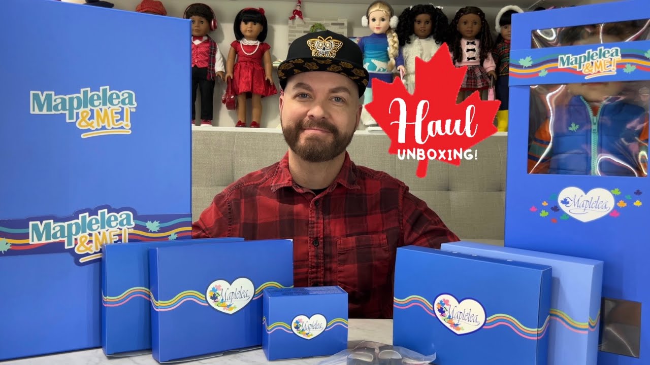 Unboxing Maplelea Boy, Retired Doll, 4 Outifts + More!