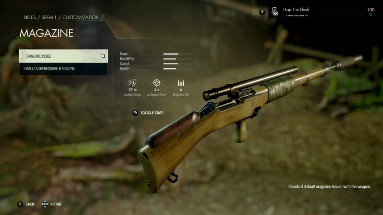 Best Weapons / Best Weapon Loadout ( Recommended for Hard or Authentic Difficulty ) Sniper Elite 5