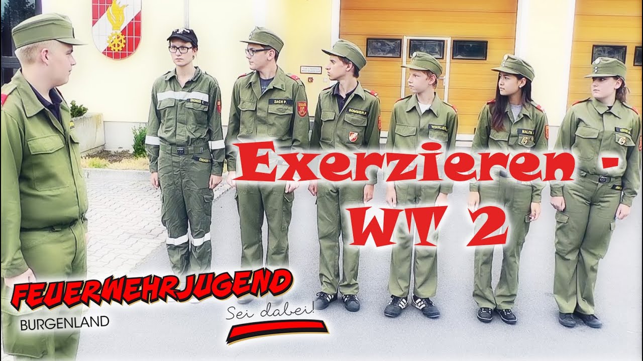 Formalexerzieren WT2 - Feuerwehr Ausbildung