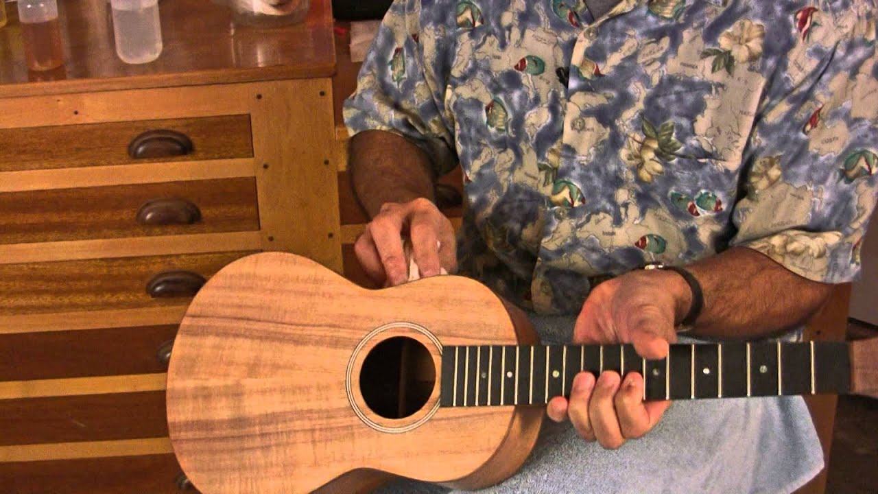 French Polish an Ukulele!