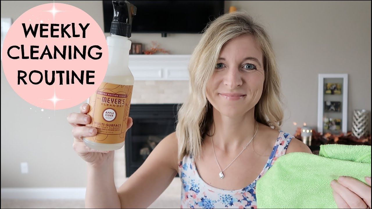MY EASY WEEKLY CLEANING ROUTINE | HOW I ALWAYS HAVE A CLEAN HOUSE | SIMPLE & QUICK ROUTINE