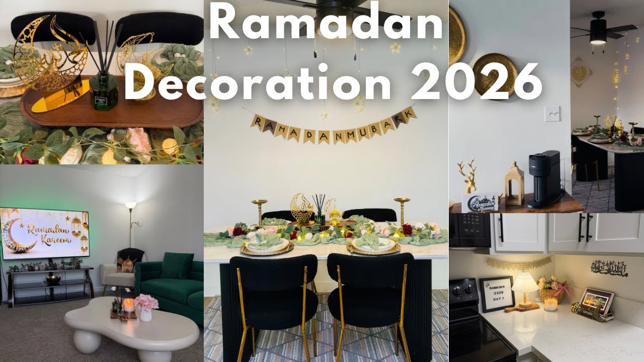Ramadan Decoration 2026 🌙 | My Favorite Home Setup | Silent Vlog
