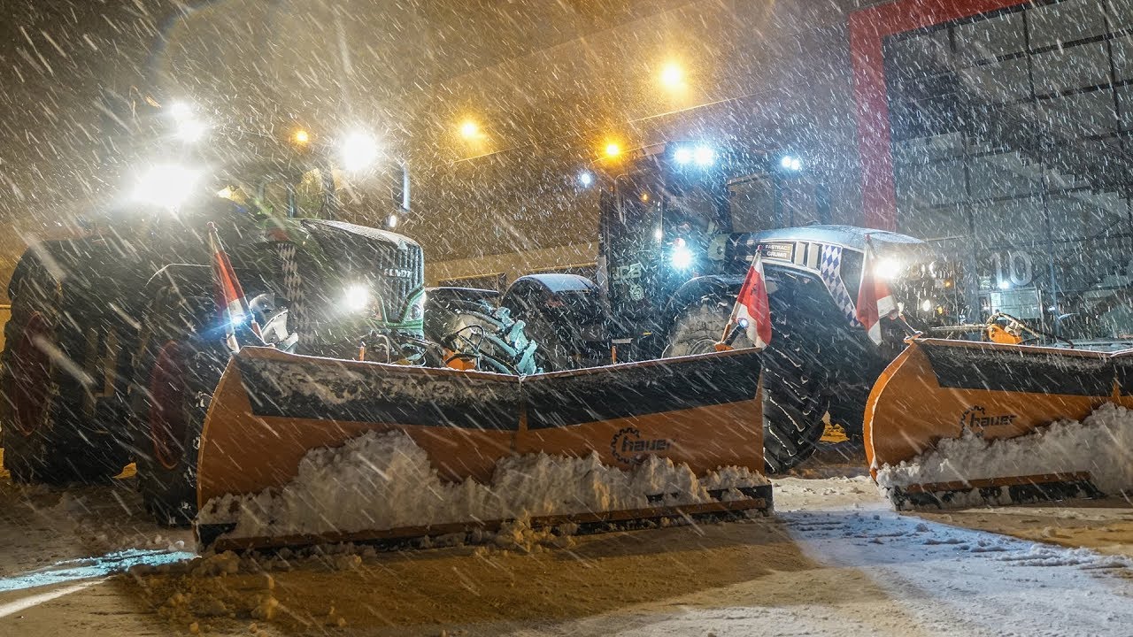 Lohnunternehmen Strobl Agrar: Winterdienst - Teil 4