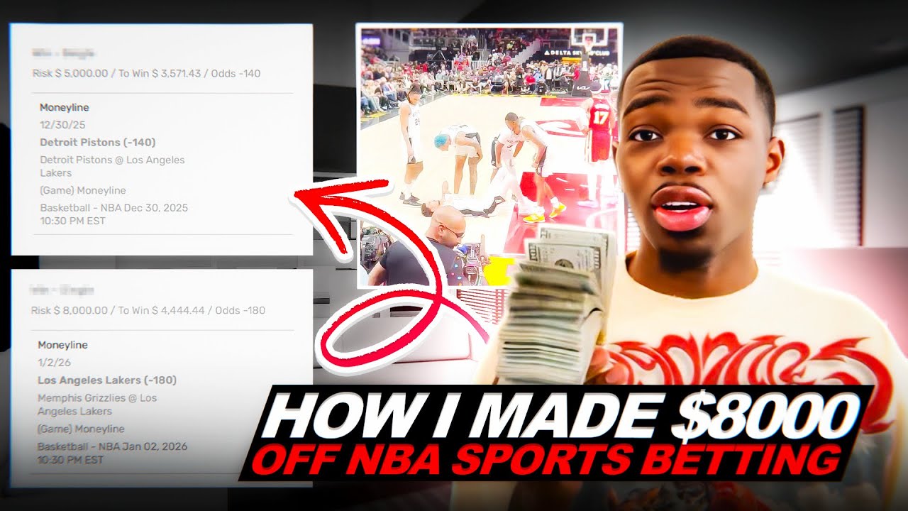 HOW I MADE $8,000.00 OFF NBA IN JANUARY 2026 *MUST WATCH*