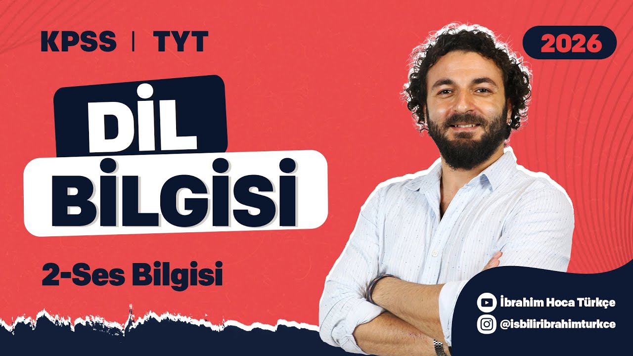 Ses Bilgisi- Konu Anlatımı 1 | KPSS | TYT
