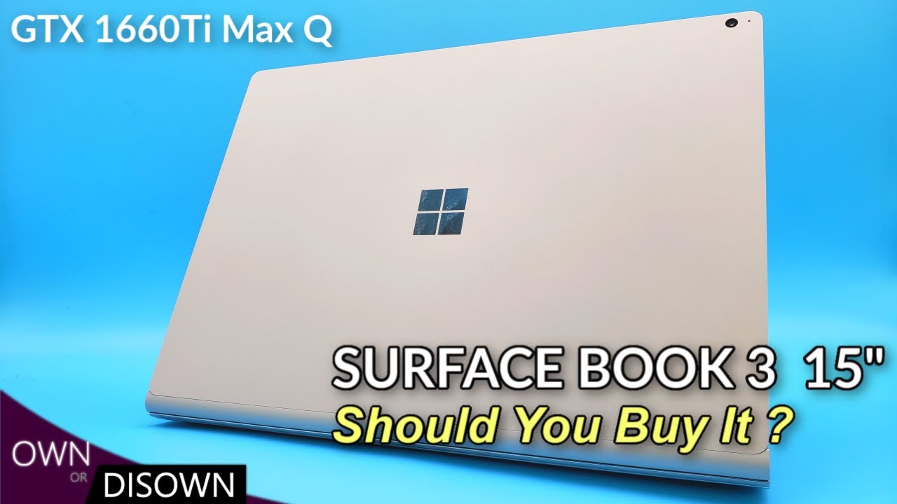 ОБЗОР SURFACE BOOK 3 15