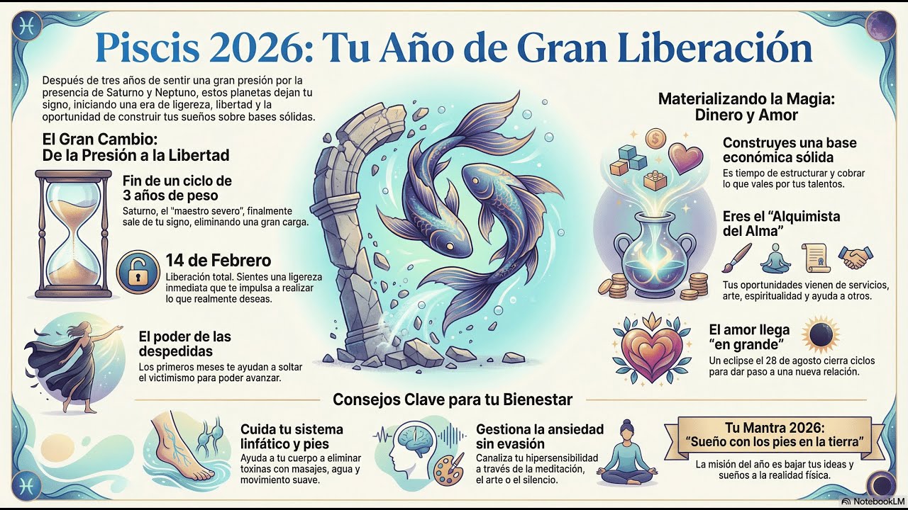 Piscis 2026: Espiritualidad con raíces en la realidad