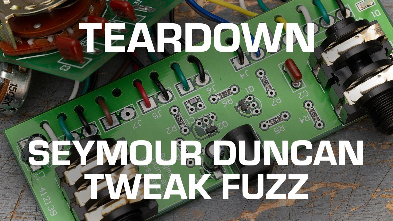 Разборка Seymour Duncan Tweak Fuzz! Посмотрите, что внутри!