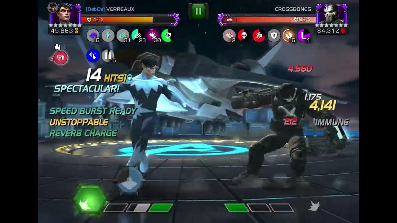 Alliance Coliseum Crossbones - 16 Health Bars with Northstar