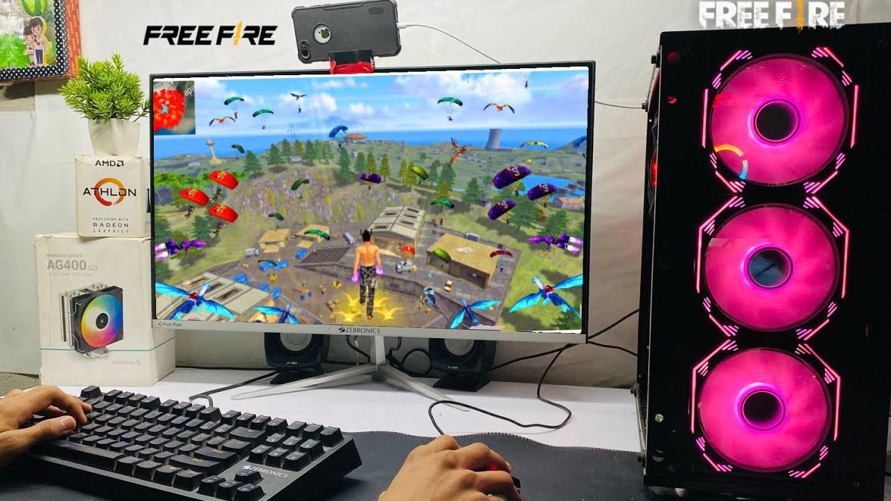 Ryzen 5 5600g Free Fire 🔥 King 👑 R5 5600g  🤞🏻  Free Fire  #handcam #5600g