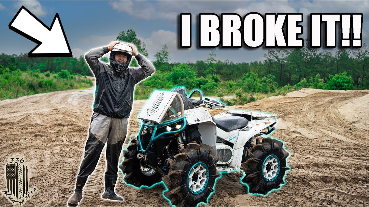 I BROKE BOTH Of My Can-Am's!! *UNBELIEVABLE*