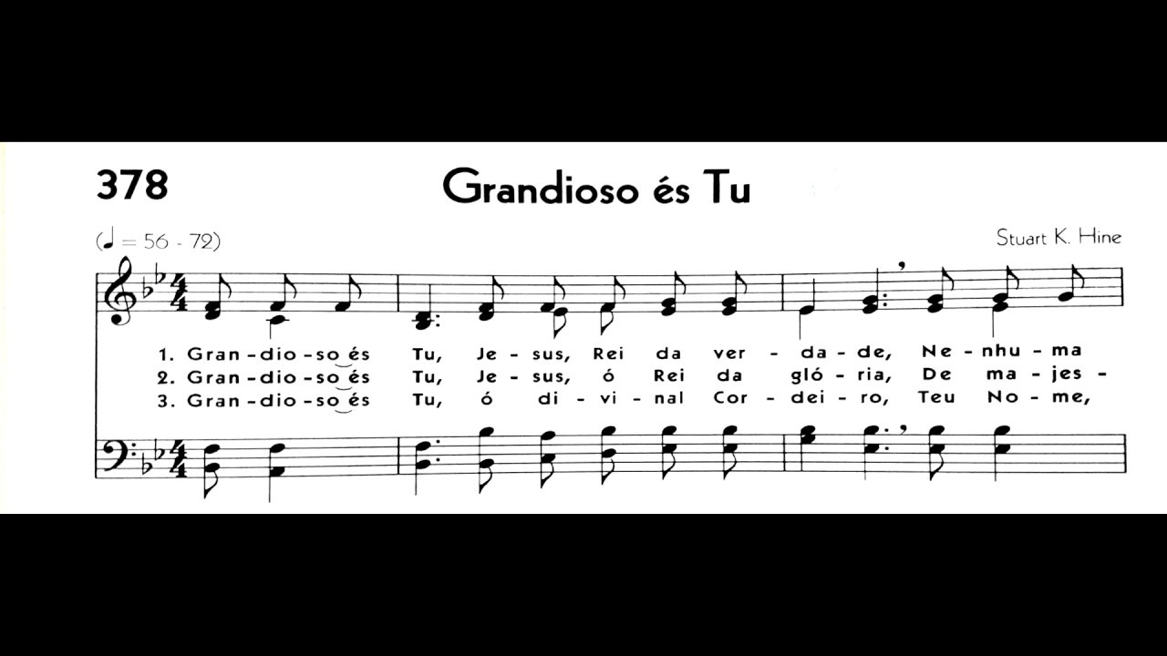 Hinário 5 CCB - Hino 378 - Grandioso és Tu - Strings - Teclado Yamaha PSR S670