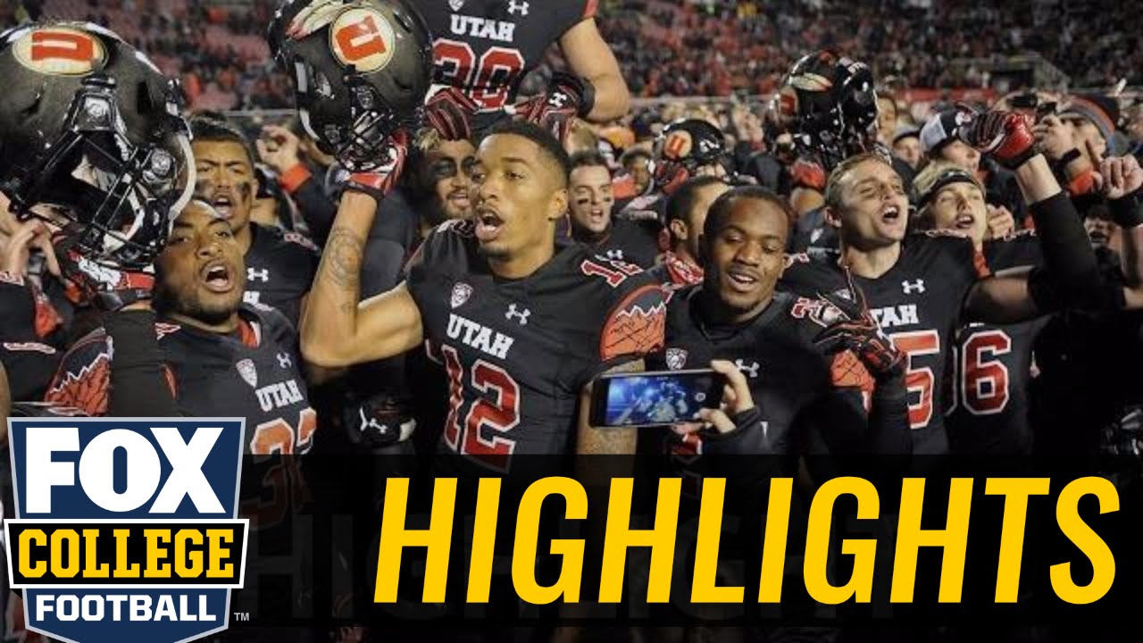 (24) Utah wins with late TD from Troy Williams to Tim Patrick | 2016 College Football Highlights