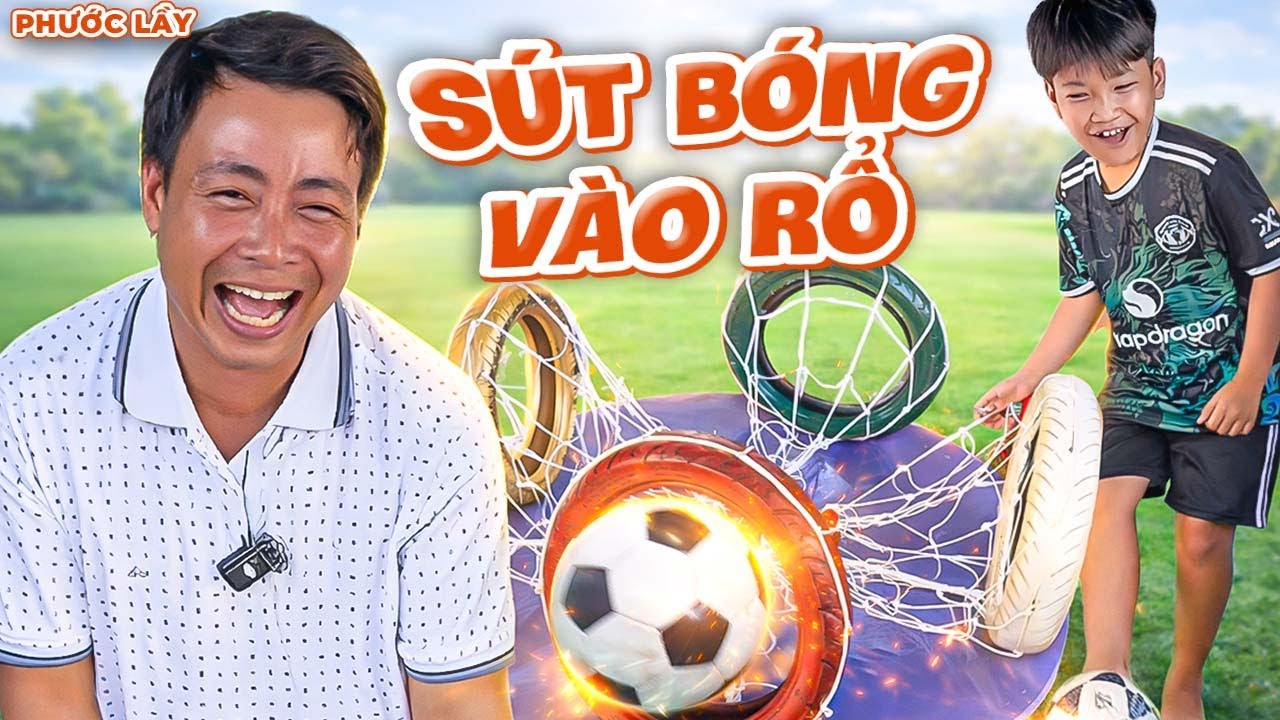 Thử Th&aacute;ch S&uacute;t B&oacute;ng V&agrave;o V&ograve;ng Quay Rổ Cười Bể Bụng | Phước Lầy