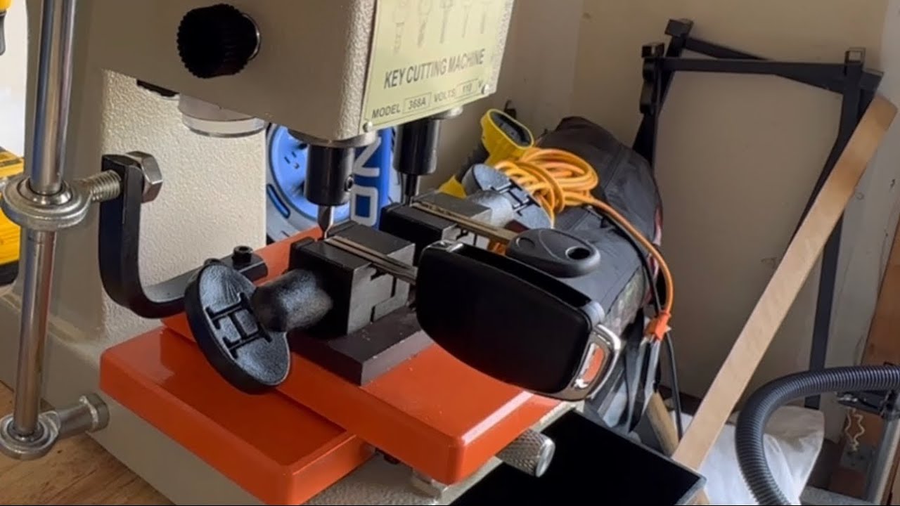 Compré una copiadora de llave 368A en Aliexpress para la llave del Sonata 2015