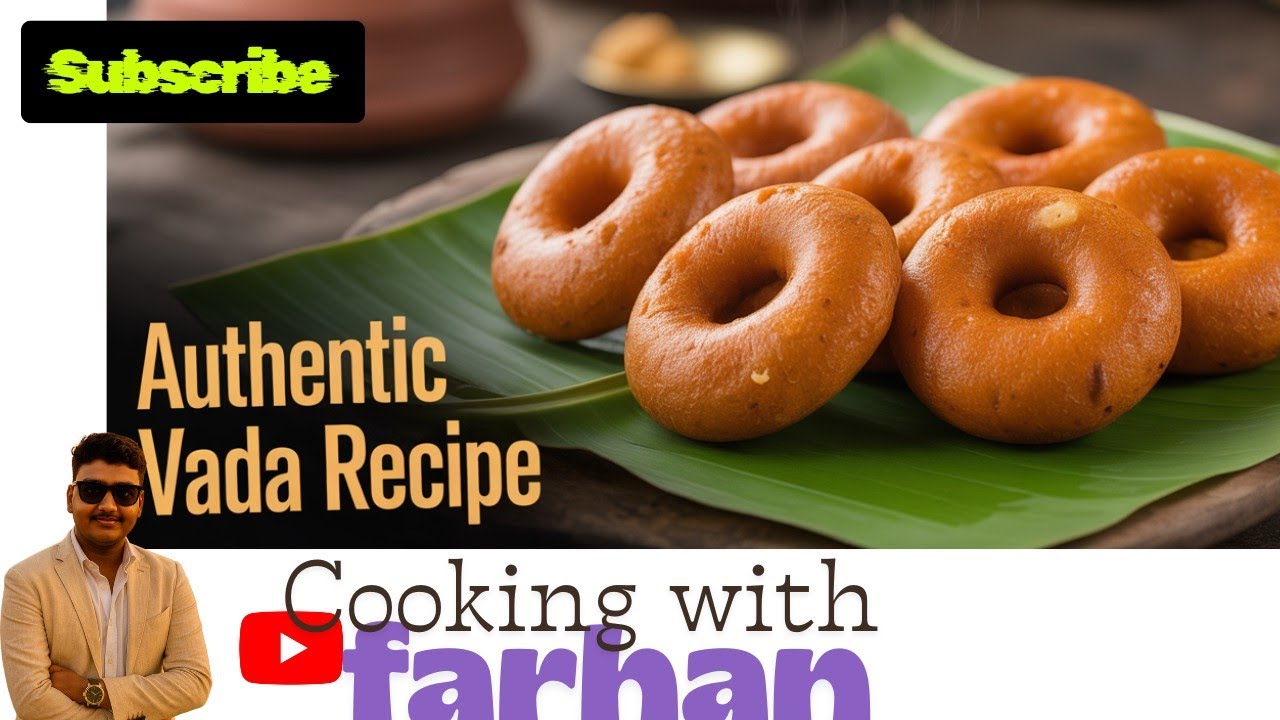 How to make Medu Vada& Cocouts chutney at home|ghar per vada kaise 😱|cooking with farhan