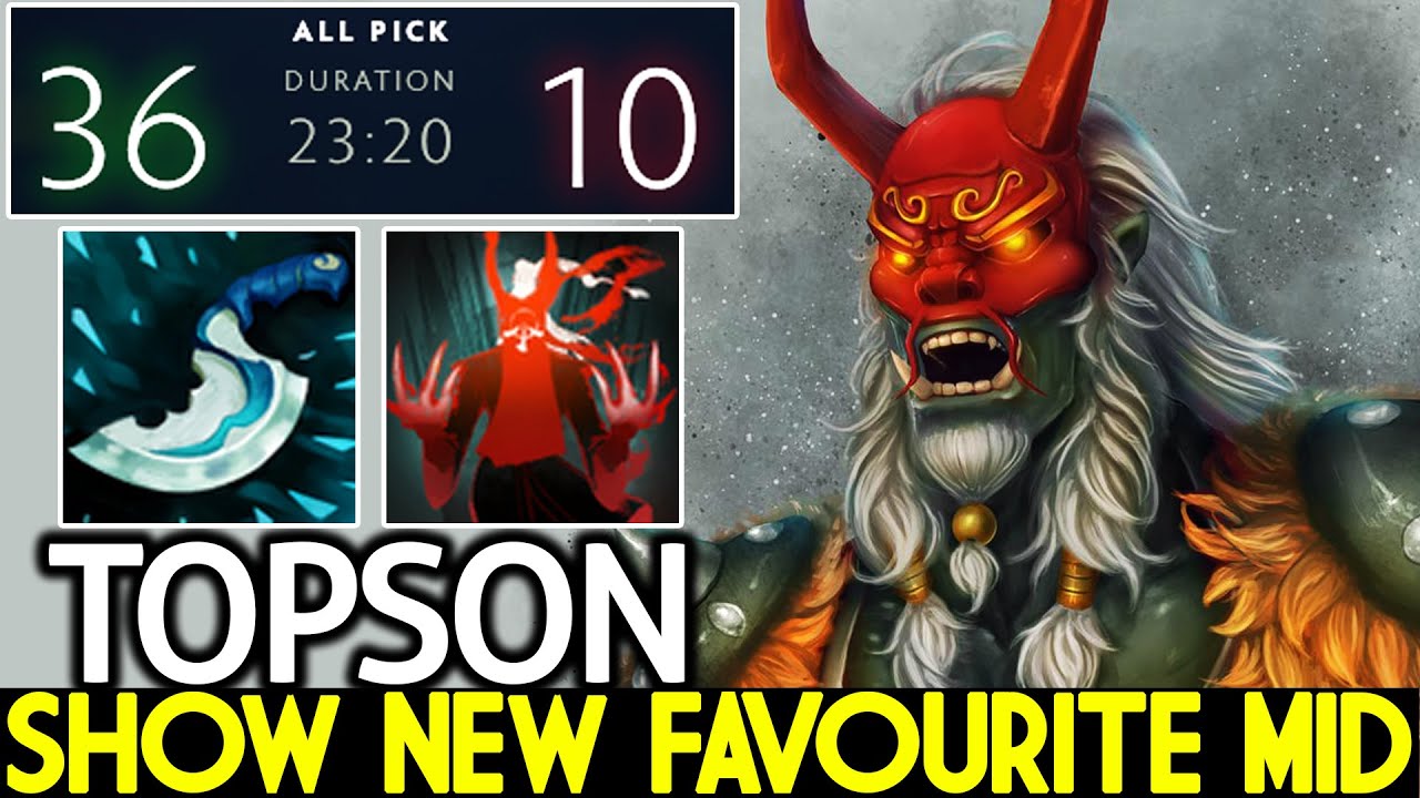 TOPSON [Grimstroke] Show His New Favourite Mid Close Game Dota 2