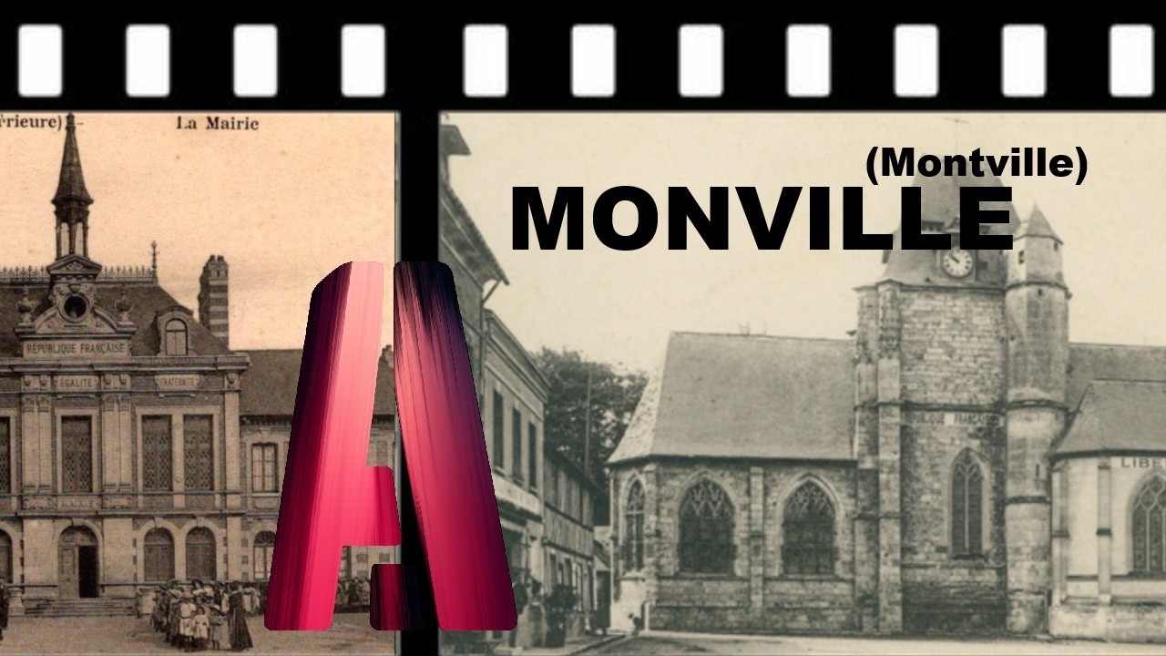 MONVILLE : L’IA fait revivre MONVILLE d’autrefois
