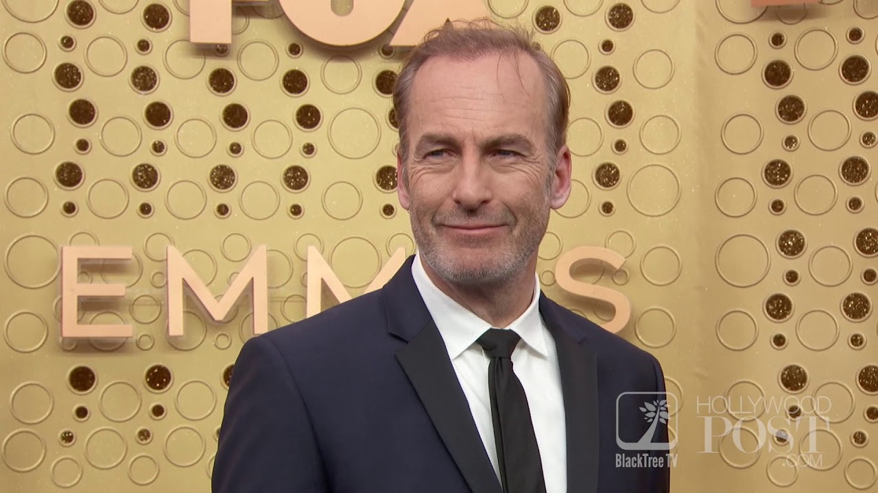 Better Call Saul Cast-  Bob Odenkirk, Rhea Seehorn, Jonathan Banks #Emmys Fashion Arrivals