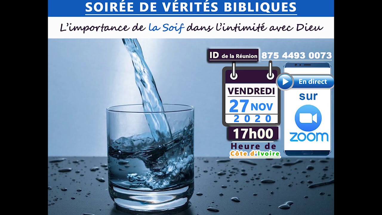 (P1) L'importance de la Soif dans l'intimité avec Dieu - (Onil B.)