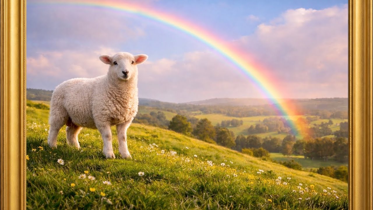 Promise Beneath The Rainbow | Beautiful Frame Art